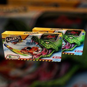 Lot-2 Speedster Cars & Track Set Launchers Viper Snake SunToys Express Wheels NW